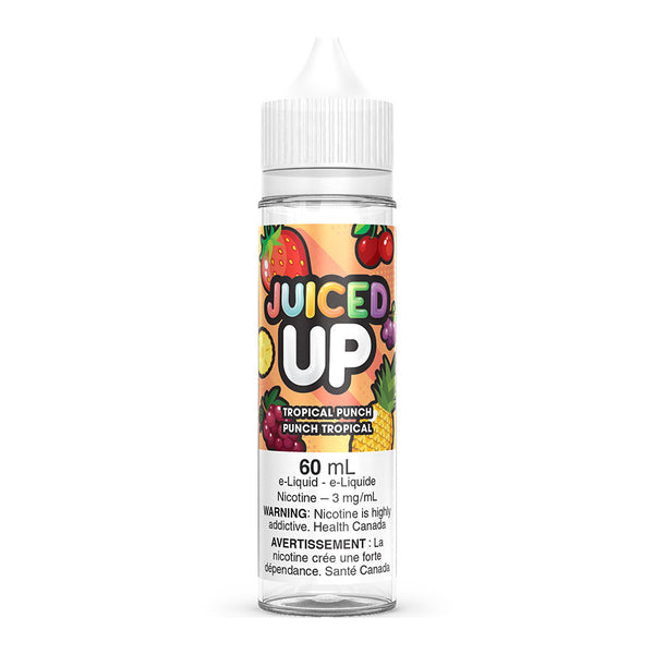 Juiced Up Freebase E-Liquid - Tropical Punch 60ml | Free Shipping $75+   NVB Inc.