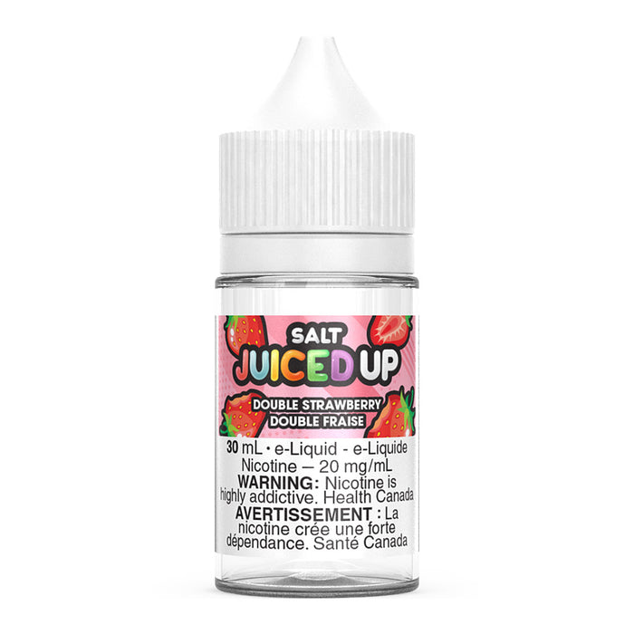 Juiced Up Salt-Nic E-Liquid - Double Strawberry 30ml