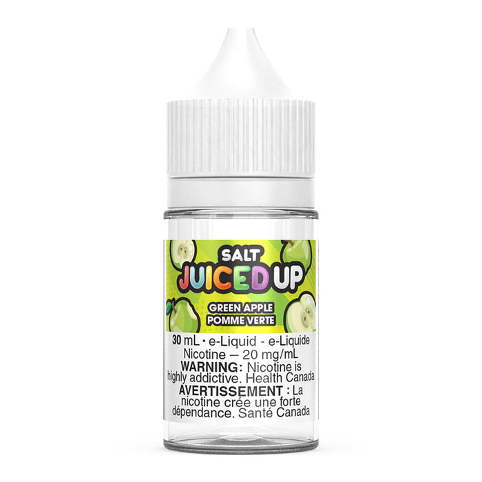 Juiced Up Salt-Nic E-Liquid - Green Apple 30ml