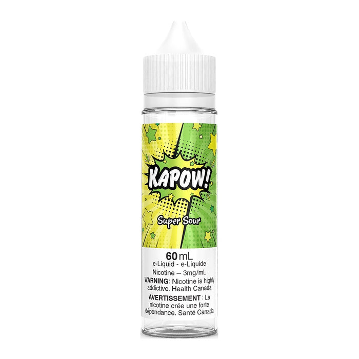 Kapow Freebase E-Liquid - Super Sour 60ml