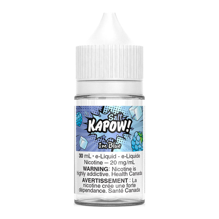 Kapow Salt Nic E-liquid - I'm Blue 30ml