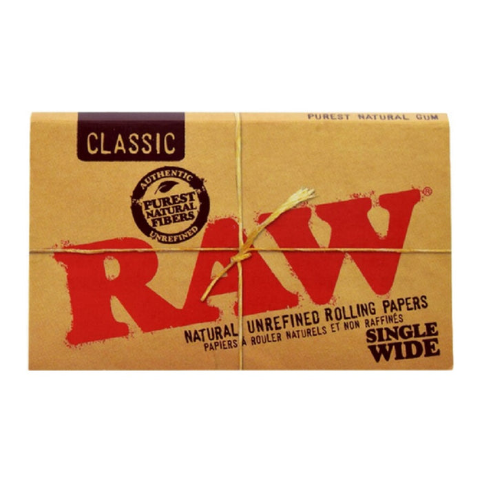 RAW Rolling Papers - Classic Single Wide Single Window