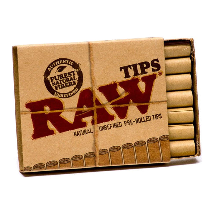 RAW Pre-Rolled Filter Tips 21/pack