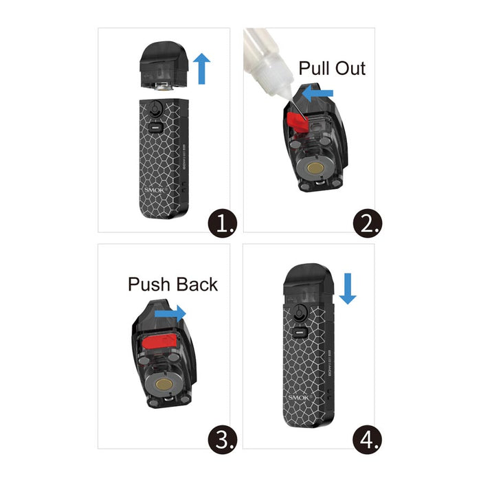 SMOK Nord 4 Replacement Pod | Free Shipping $75+ NVB Inc. SMOK Nord 4 Replacement Pod | Free Shipping $75+ NVB Inc.