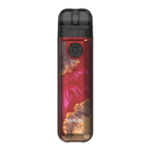 SMOK Novo 4 Mini Pod Device Novo 4 Mini Red Stabilizing Wood