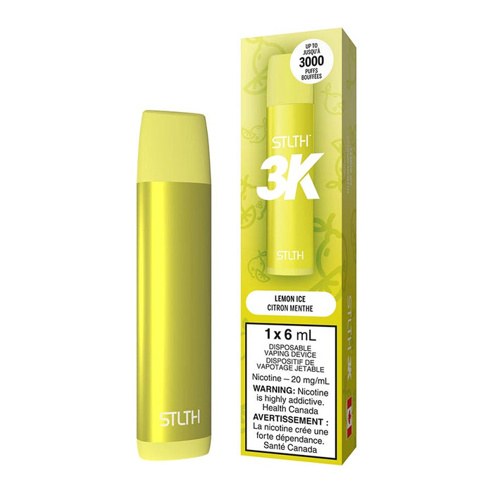 STLTH 3K Disposable Vape Device - Lemon Ice