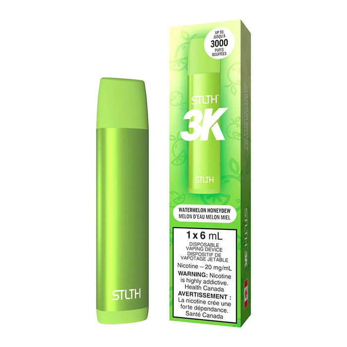 STLTH 3K Disposable Vape Device - Watermelon Honeydew