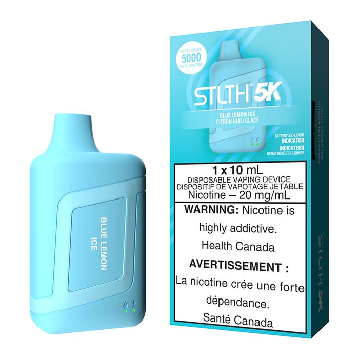 STLTH 5K Disposable Vape Device - Blue Lemon Ice