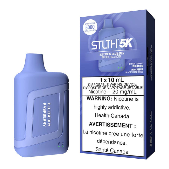 STLTH 5K Disposable Vape Device - Blueberry Raspberry