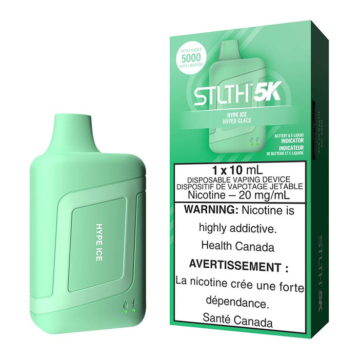 STLTH 5K Disposable Vape Device - Hype Ice