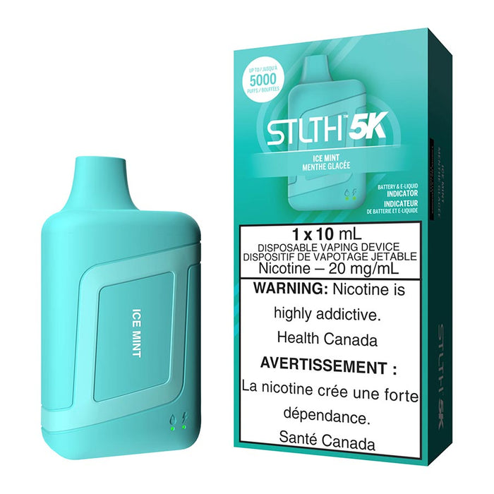 STLTH 5K Disposable Vape Device - Ice Mint
