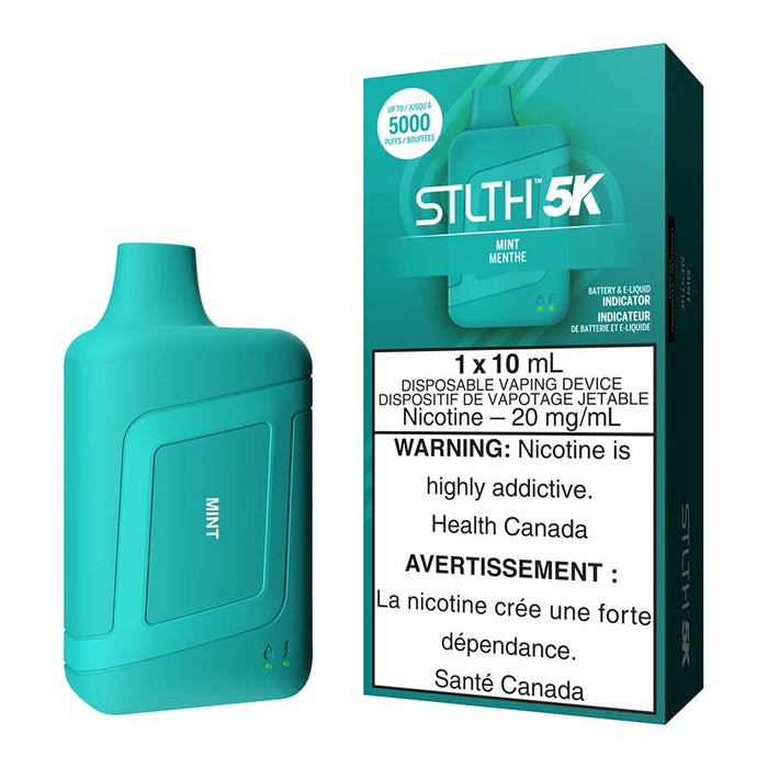 STLTH 5K Disposable Vape Device - Mint