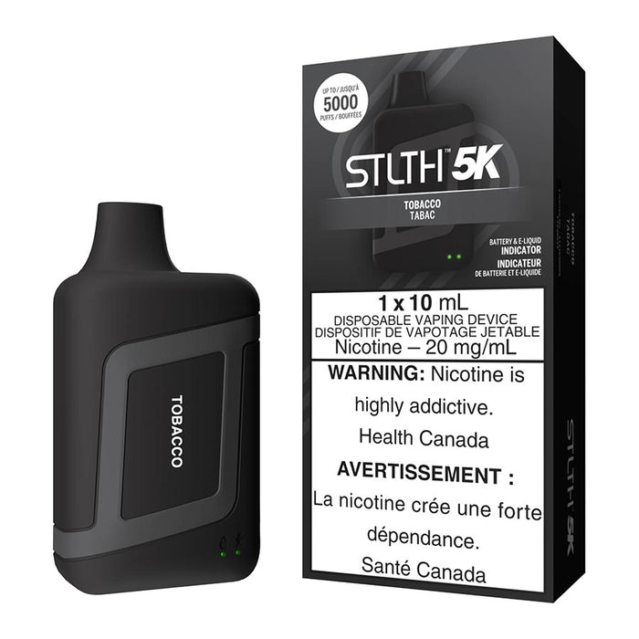 STLTH 5K Disposable Vape Device - Tobacco