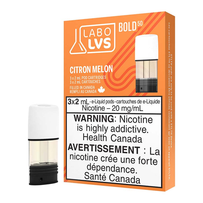 STLTH E-Liquid Pod Pack - Labo LVS Citron Melon