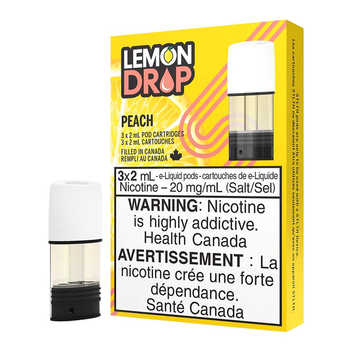STLTH E-Liquid Pod Pack - Lemon Drop Peach