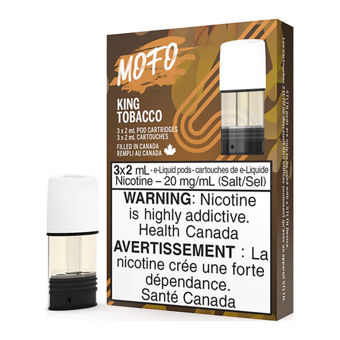 STLTH E-Liquid Pod Pack - MOFO King Tobacco