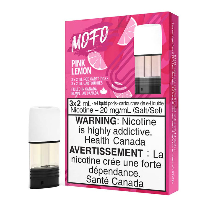 STLTH E-Liquid Pod Pack - MOFO Pink Lemon