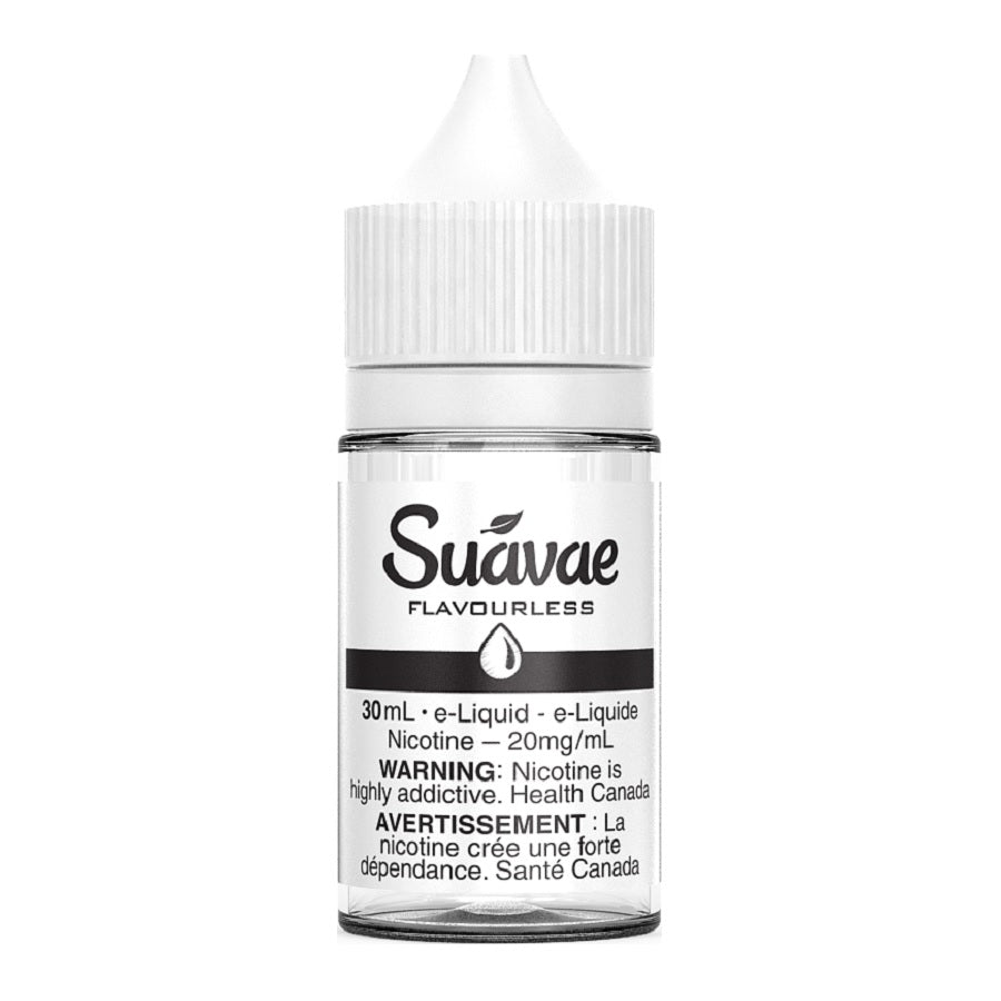 Suavae Salt E-Liquid - Flavourless 30ml | Free Shipping $75+ NVB Inc. Suavae Salt E-Liquid - Flavourless 30ml | Free Shipping $75+ NVB Inc.